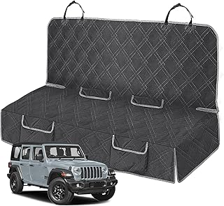 Bartact Rear Bench Seat Cover Jeep Wrangler